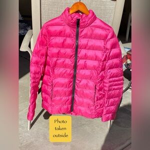 32 Degrees Pink Puffer Jacket